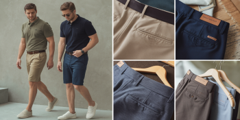 Bermudas Masculina tradicional Apenas (Kit c/ 3 Peças) R$150,00 