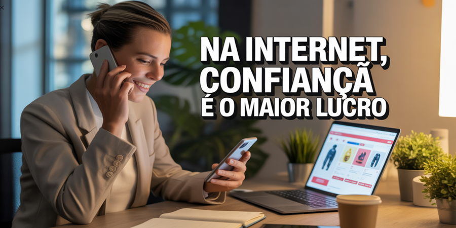 Negociar online exige atenção, clareza e cuidado — quem age com transparência, vende mais e evita dores de cabeça. / Ideia