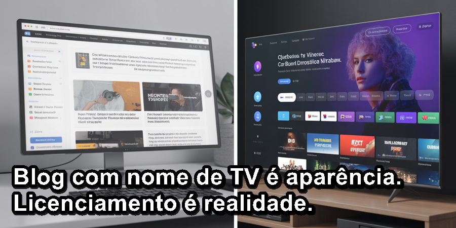 Entre parecer uma TV e ser uma TV, há uma enorme diferença — e a TV do Bairro mostra qual.