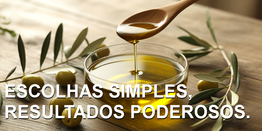 O azeite de oliva contém oleocanthal, substância com efeito anti-inflamatório semelhante aos analgésicos comuns.