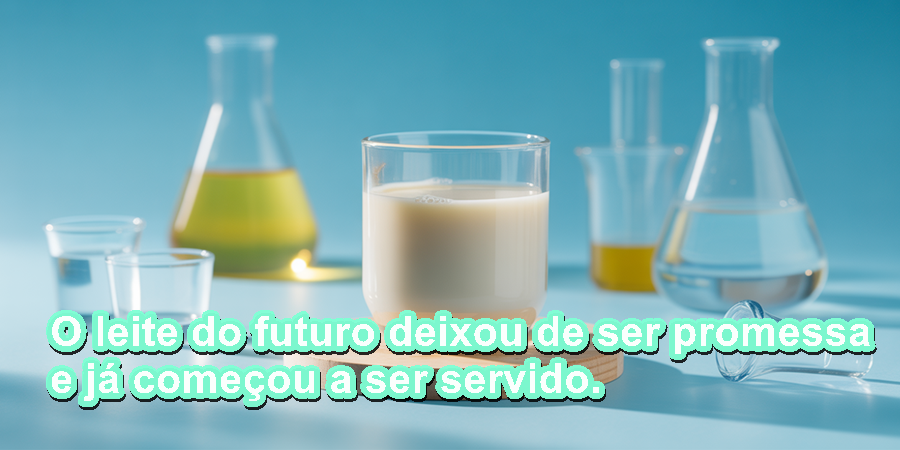 Remilk inaugura a era do leite “sem vaca”, produzido por fermentação de precisão e quimicamente idêntico ao leite tradicional.